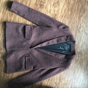 Banana Republic wool blazer (Burgundy)